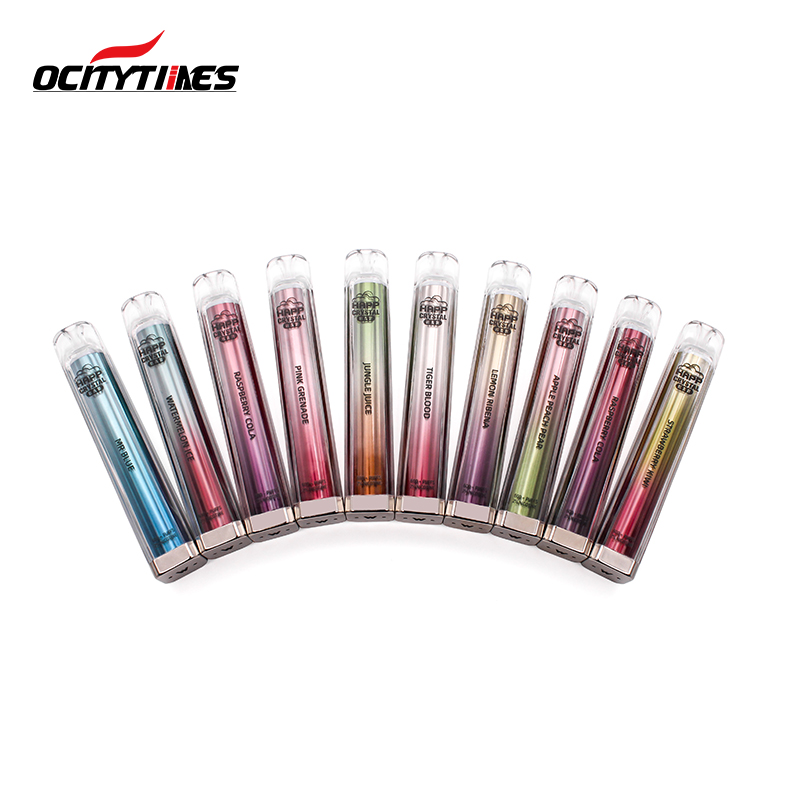 Custom Happ Crystal Bar 600 Puffs Mini Vape E Cigarette Buy