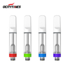 Glass Tube Stainless Steel Cbd Oil Vape Cartridge