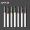 Colored Lead free 0.5ml rechargeable vaporizer e cigarette 