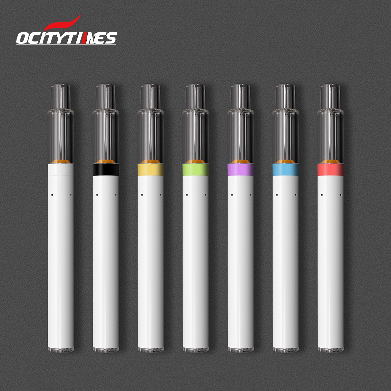 Creative leakproof 0.5ml glass disposable e cigarette 