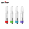 Glass Tube Stainless Steel Cbd Oil Vape Cartridge