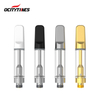 Glass Tube Stainless Steel Cbd Oil Vape Cartridge