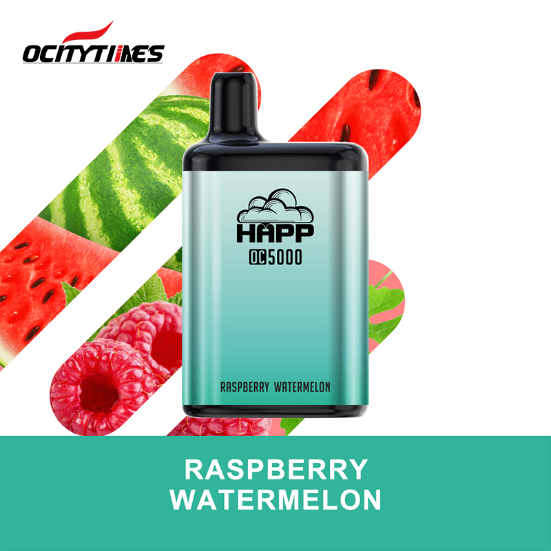 Watermelon Ice 5000 Puffs Mesh Coil Disposable Electronic Cigarette 