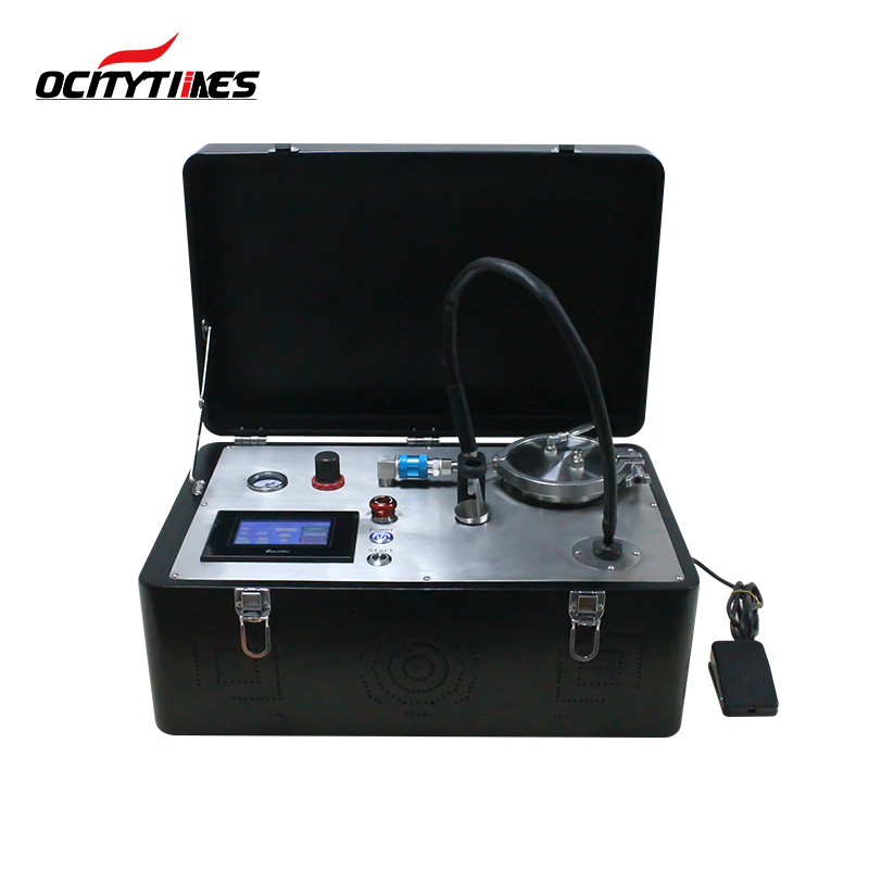 Semi-Automatic Black Ceramic Heating Oil Filling Machine for Cartridge/Vape/Tincture/Syringe