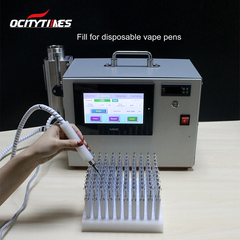 high speed cannabis oil Manual filling machine