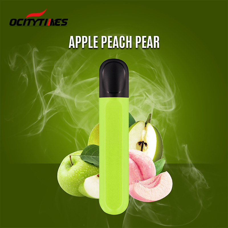 Apple Peach 2% mini pod 600 puffs disposable vape e cigarette 