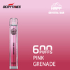 Custom Happ Crystal Bar 600 puffs mini vape e cigarette 