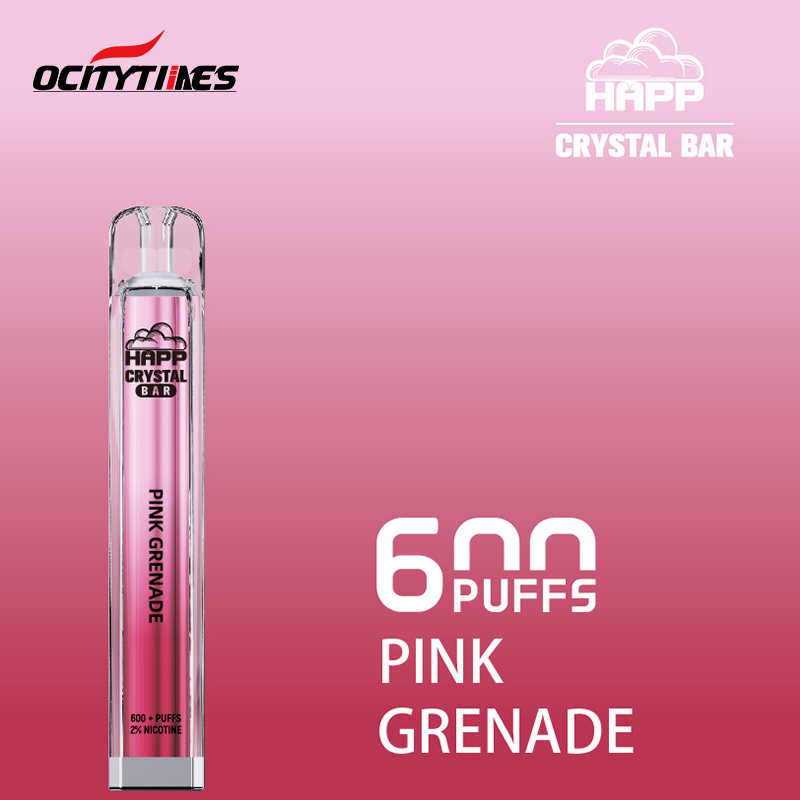 2% prefilled 600 puffs disposable pod vape e cigarette 