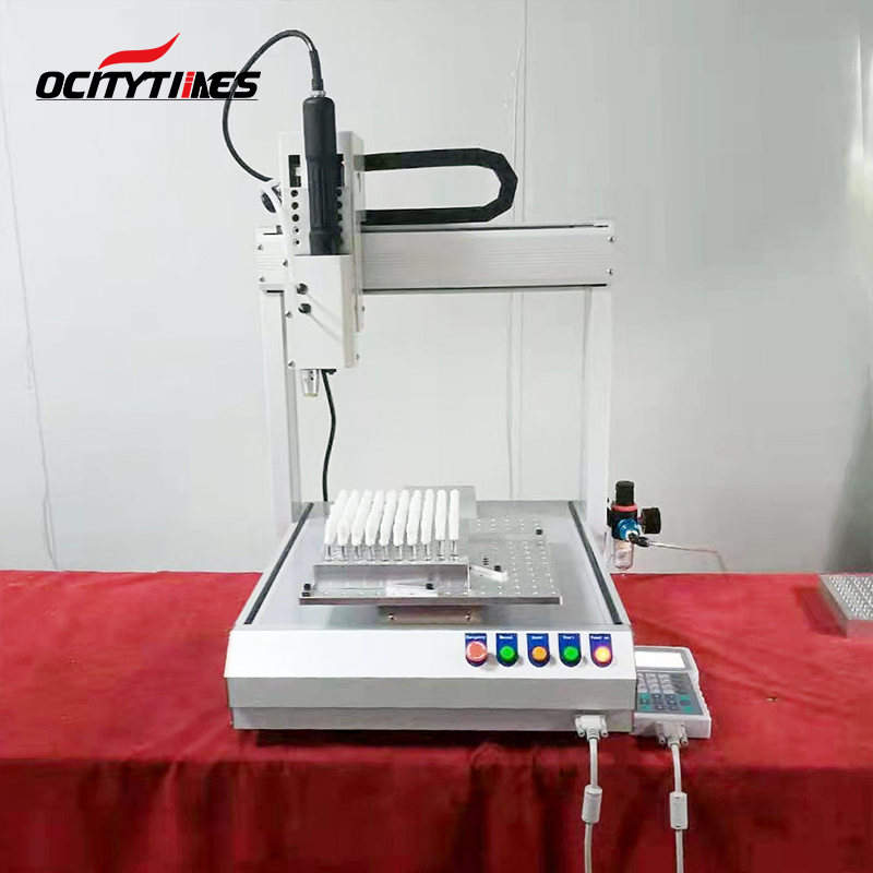 Automatic 510 Thread Screw Mouthpiece Cartridge Vape Capping Machine by Ocitytimes