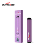 Portable flat disposable vaporizer pod 300 puffs e cigarette 