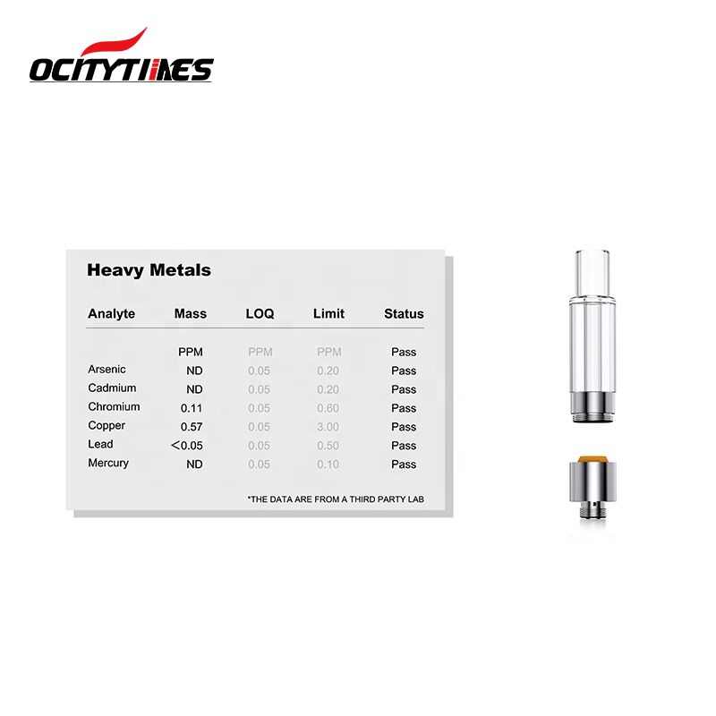 Full glass cbd cartridge