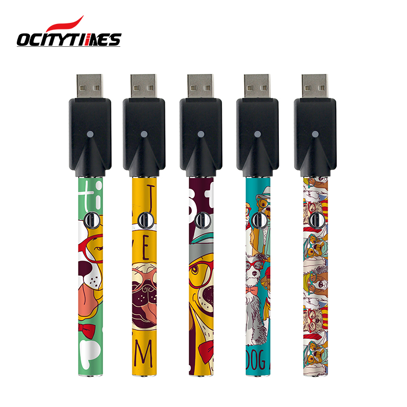 Adjustable Voltage Cbd Oil 510 Vape Battery with Button
