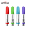 Glass Tube Stainless Steel Cbd Oil Vape Cartridge