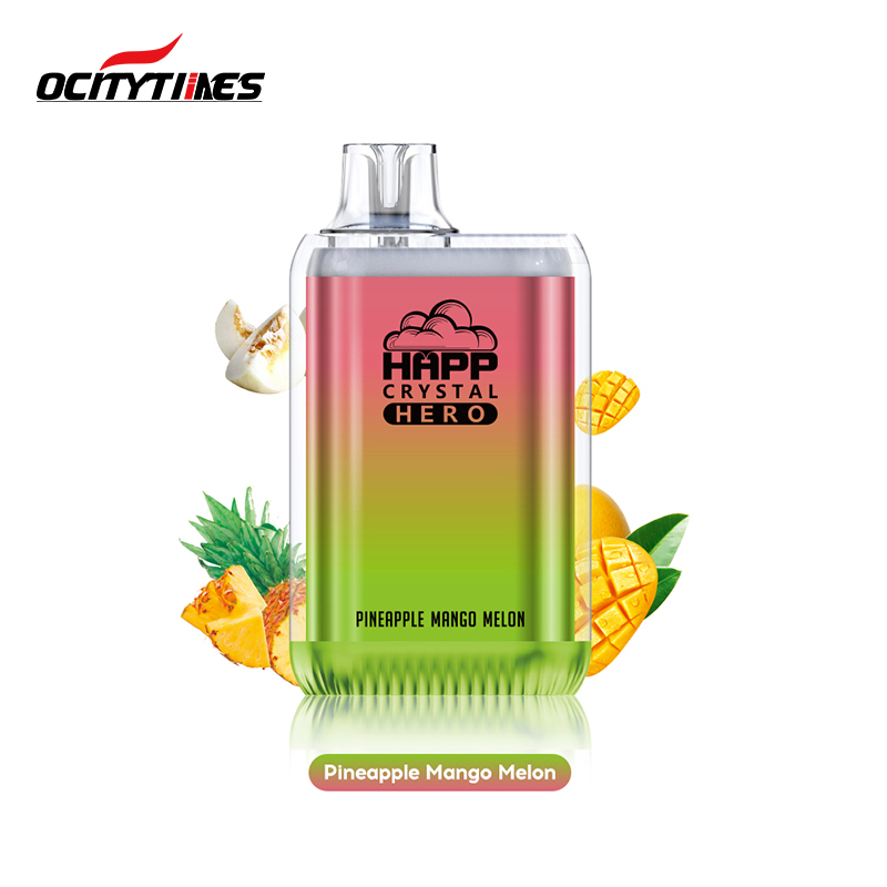 10 Fruits Flavors 3% Nicotine Vape Box E Cigarette Crystal Disposable Electronic